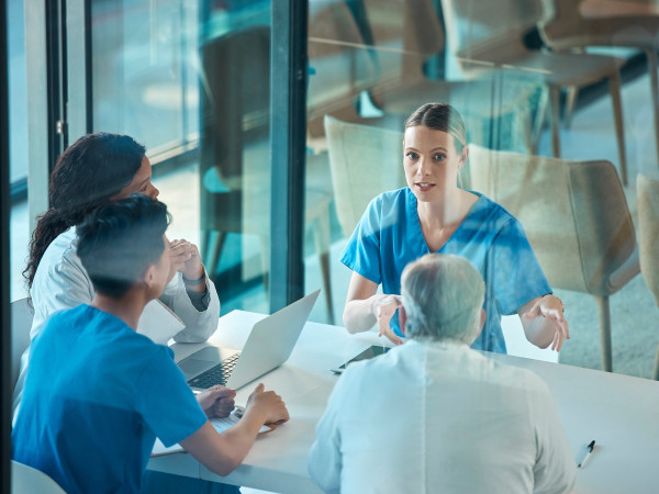 Medical team meeting